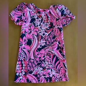 Lilly Pulitzer mini Rhett dress, girls size S (4-5)